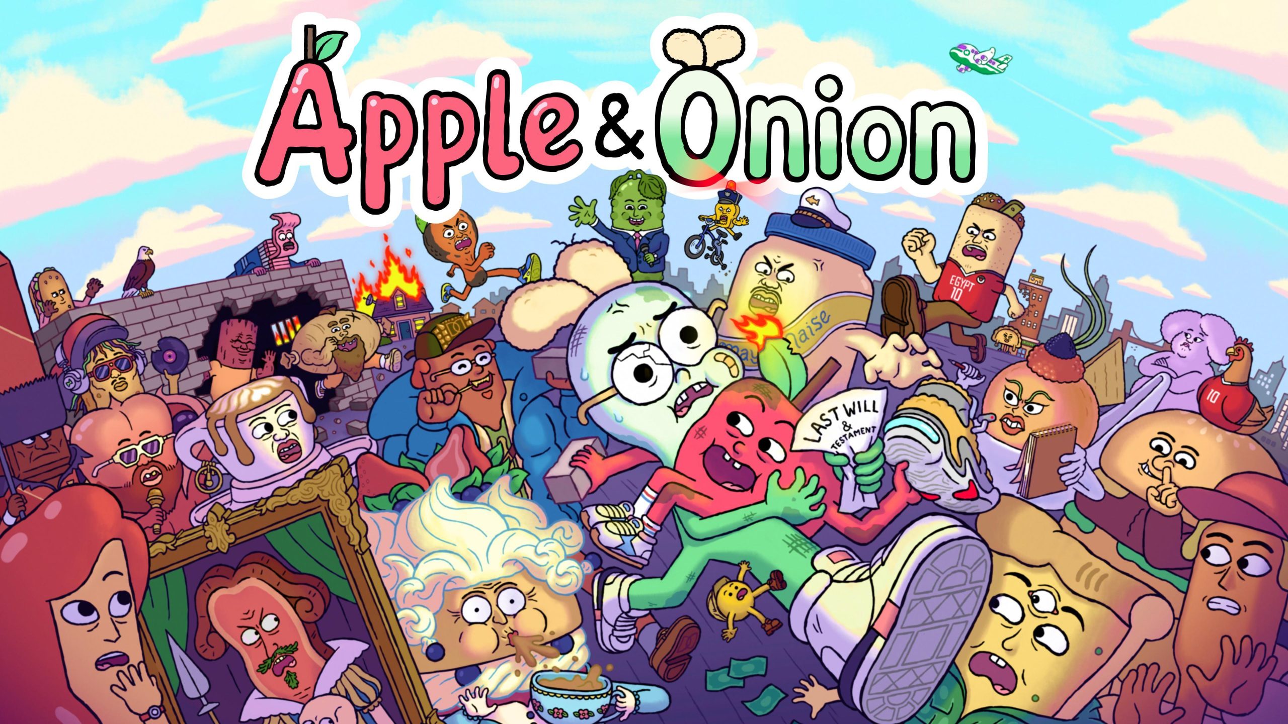 苹果和洋葱 第1-2季+短片  Apple & Onion 1080P 英语+俄语双音频 英文字幕 百度网盘下载-无忧美剧